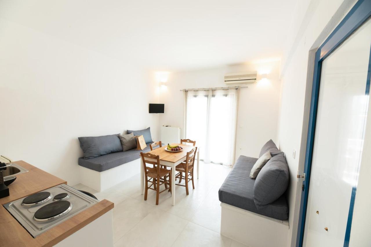 Muses Apartments Агия Анна Екстериор снимка