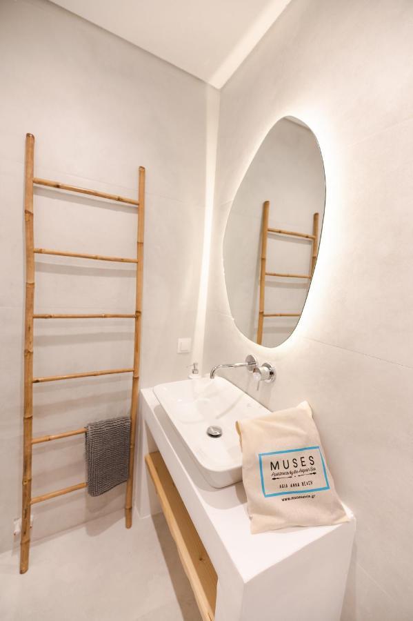 Muses Apartments Агия Анна Екстериор снимка