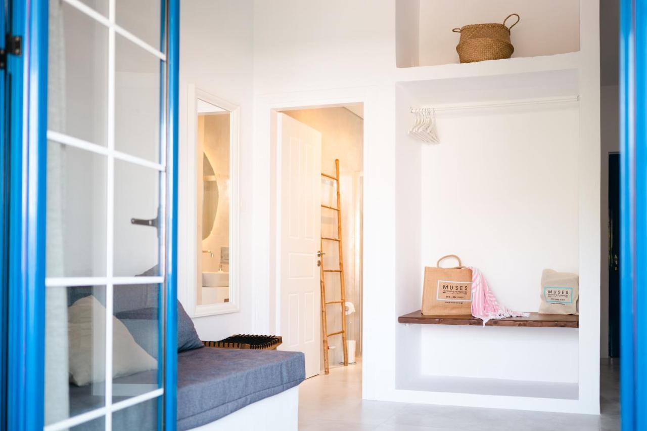 Muses Apartments Агия Анна Екстериор снимка